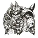 megaman tattoo design idea