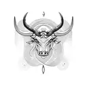 Taurus, cancer, libra tattoo design idea