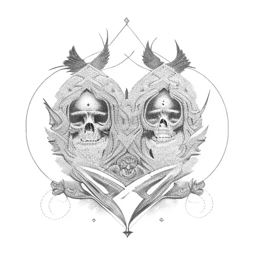 la creacion de adan y paloma del espiritu santo tattoo design idea