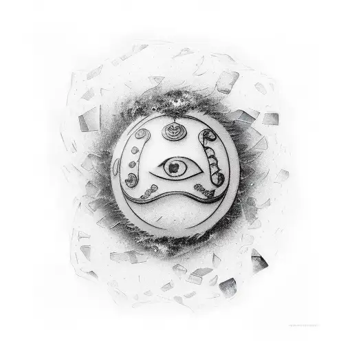 Gaara's Love Tattoo Broken Glass tattoo design idea