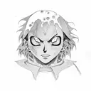 Gaara's Love Tattoo Broken Glass tattoo design idea