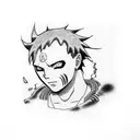 Gaara's Love Tattoo Broken Glass tattoo design idea