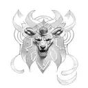 Zeus tattoo design idea