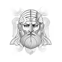 Zeus tattoo design idea