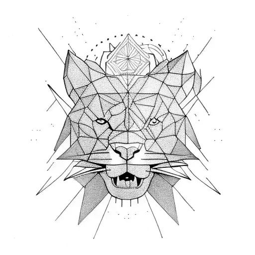  dominance and power tattoo design idea