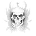 death date 13.1.2023, birth date 17.8.1979  tattoo design idea