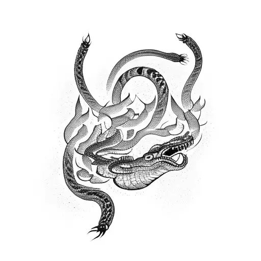 cobras tattoo design idea