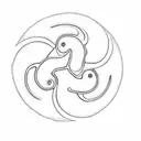 aum tattoo design idea