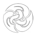 aum tattoo design idea