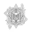 initials J C & J  tattoo design idea