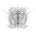 initials J C & J  tattoo design idea