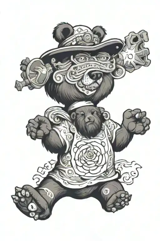 Oh Heavenly Father, bear witness as I show you the strength of your creation tattoo design idea
