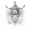 king Baldwin iv  tattoo design idea