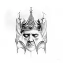 king Baldwin iv  tattoo design idea