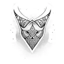 curse paw  tattoo design idea