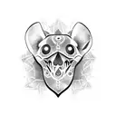 curse paw  tattoo design idea