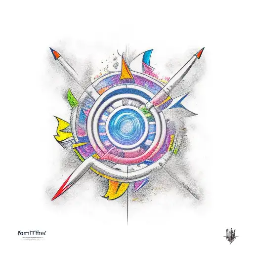 four elements  tattoo design idea