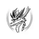 spyro tattoo design idea