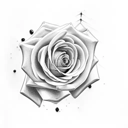 Rose avril Lavigne under my skin  tattoo design idea