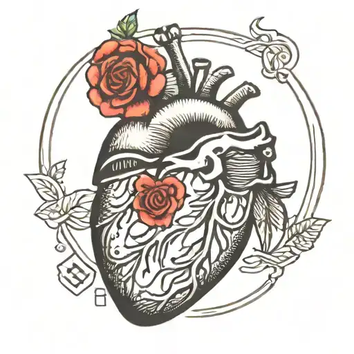 fingerprint heart tattoo tattoo design idea