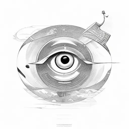 Eye of Horus tattoo design idea