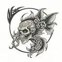 fear none tattoo design idea