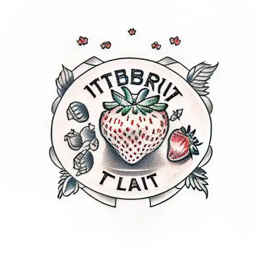 Strawberry tattoo by MrBerusadanka on DeviantArt