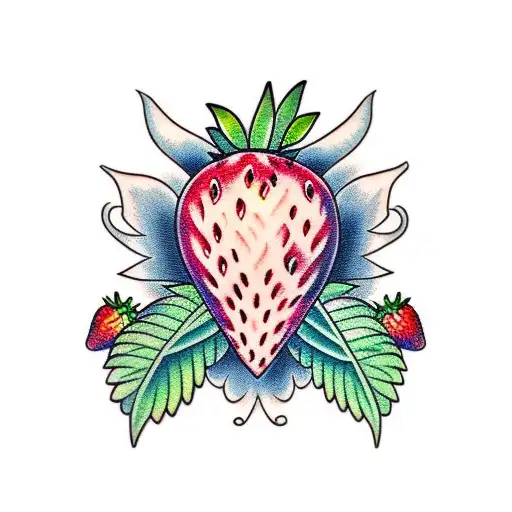 Amazon.com : 18 Small Pictures Strawberry Fruit Tattoo Stickers Temporary  Tattoos Fake Tattoo Peach Cherry Girl Waterproof Long-Lasting Sweet  Stickers : Beauty & Personal Care