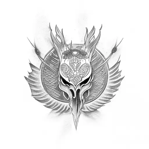 fenix tattoo design idea