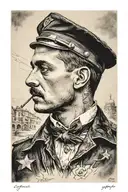 Gavrilo Princip tattoo design idea