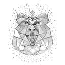 gallo araucano cantando tattoo design idea