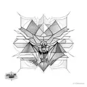 gallo araucano cantando tattoo design idea