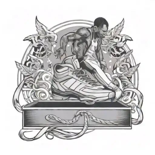 You have to dance beautifully in the box that you're comfortable dancing in. mamba mentality tattoo design idea