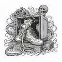 You have to dance beautifully in the box that you're comfortable dancing in. mamba mentality tattoo design idea