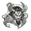 ashura tattoo design idea