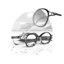 eyeglasses under the ocean tattoo design idea