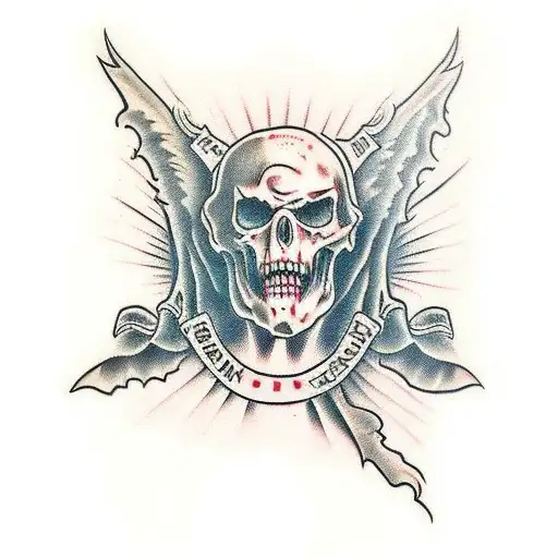 scary movie Sleeve tattoo design idea