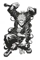 sukuna jujutsu kaisen tattoo design idea