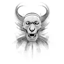 machado de xango tattoo design idea
