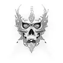 machado de xango tattoo design idea