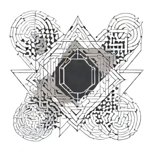 symboling 2 souls together as the world goes on as the tide comes and goes tattoo design idea