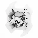 the weeknd album tattoo design idea