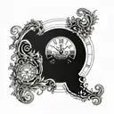 ecclesiastes 3 clock face tattoo design idea