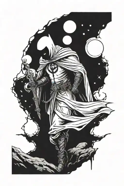 Moon Knight tattoo design idea