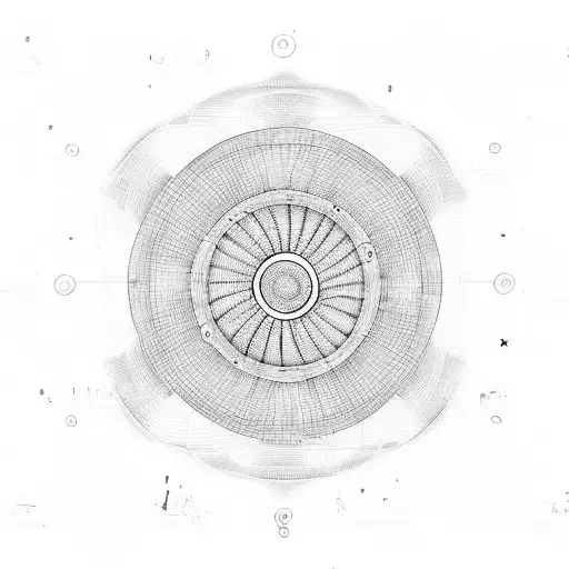 fibonacci spiral, Manchurian man, space man   tattoo design idea