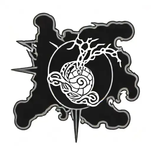 Pearl Jam alive symbol tattoo design idea