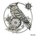 lucky 13 tattoo design idea