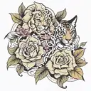 Three times tattoo design idea