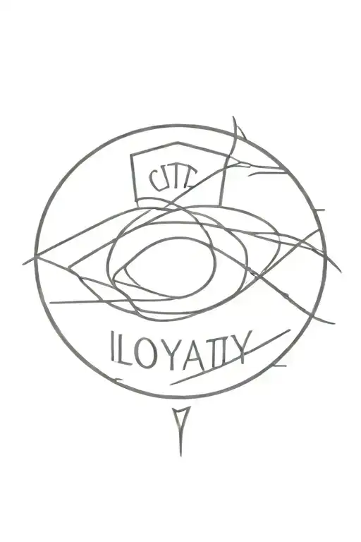 loyalty tattoo design idea