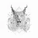 travis scott tattoo design idea